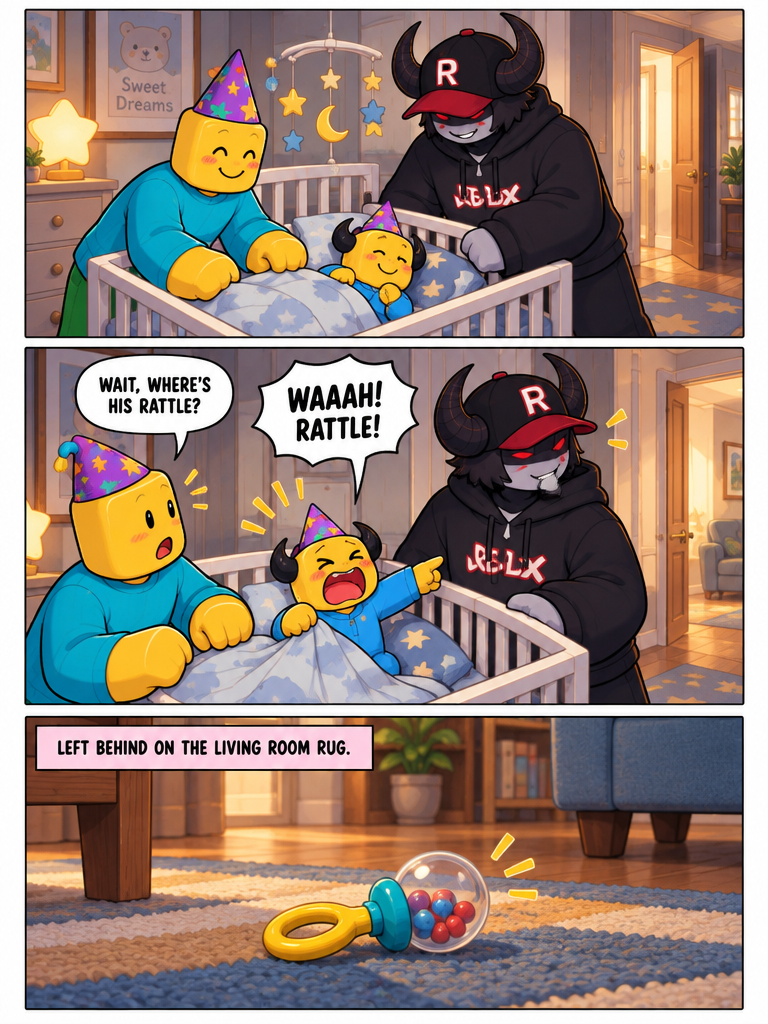 Goodnight, Little Horns (page 3 of 4)