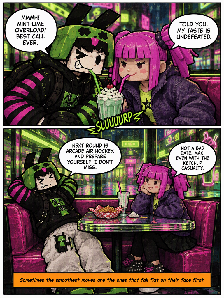 Max on a date (page 8 of 8)
