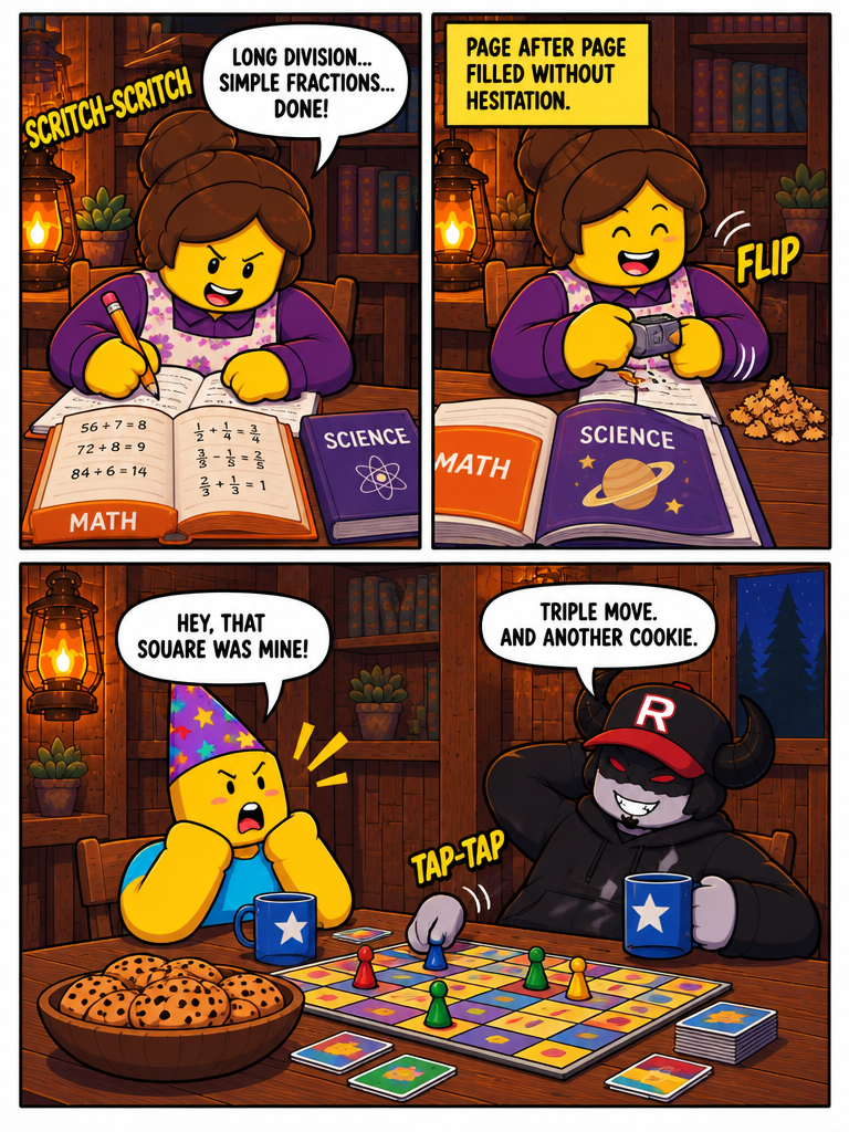 Mom Does The Homework (page 2 of 4)