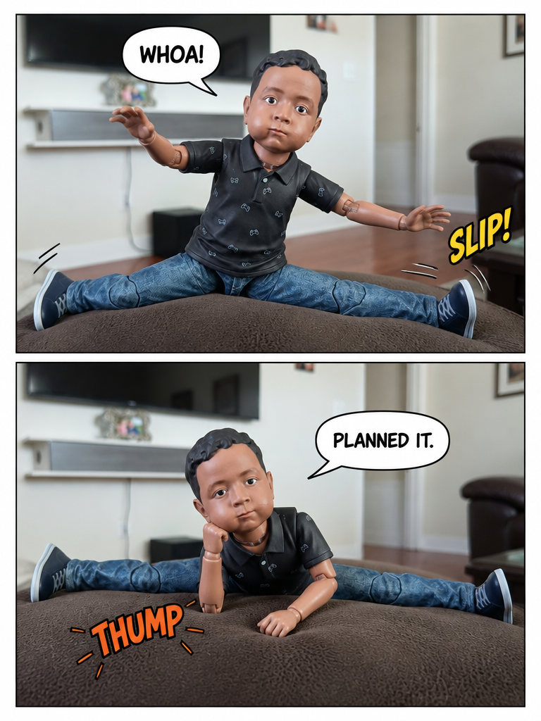 The Puffed Cheek Routine (page 3 of 4)