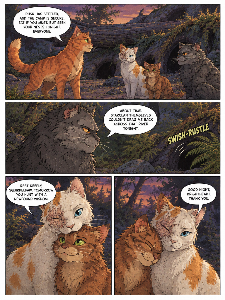 A Safe Den at Dusk (page 3 of 4)