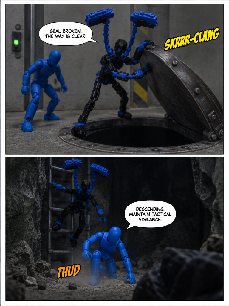 Subterranean Descent (page 2 of 4)