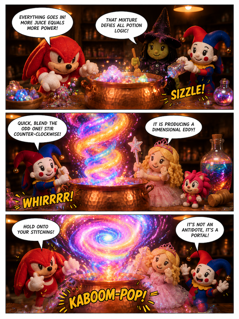 glinda and elphaba's magic shop Trailer Chaos: The Odd Concoction (page 2 of 4)