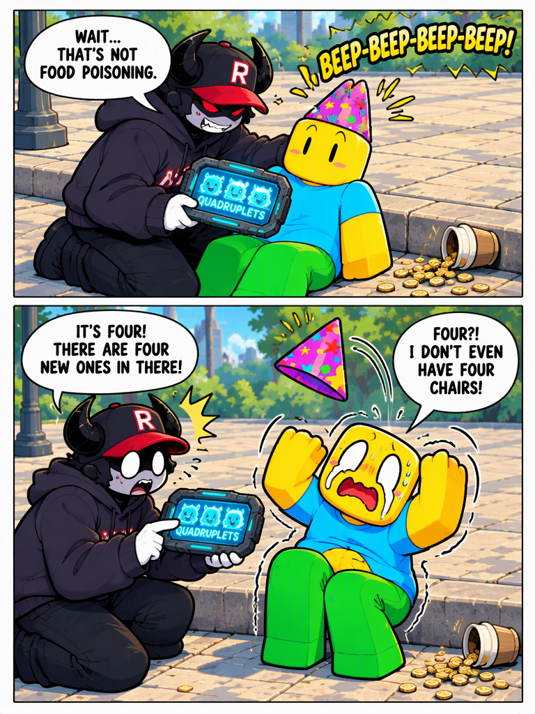 Quadruple Trouble on the Way Home (page 3 of 8)