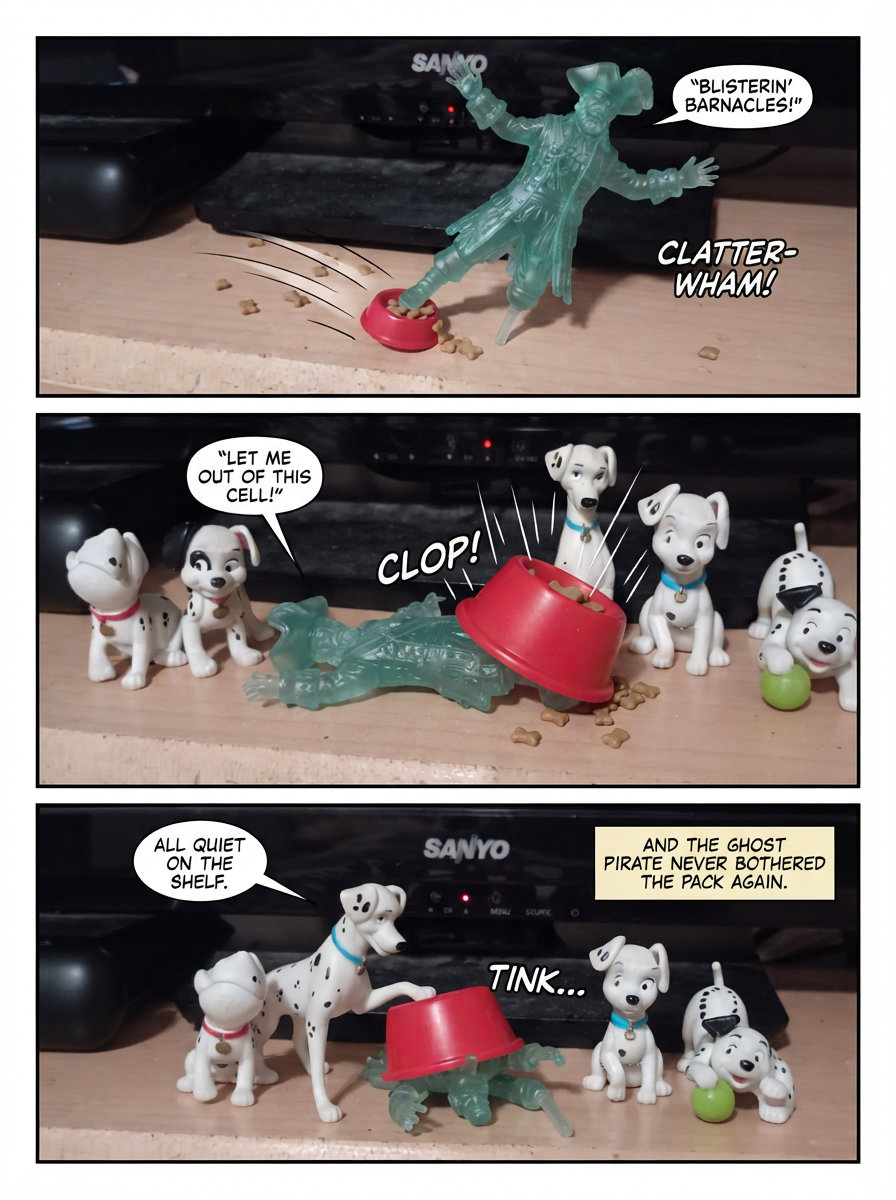 Spectral Galleon on the Living Room Shelf (page 4 of 4)