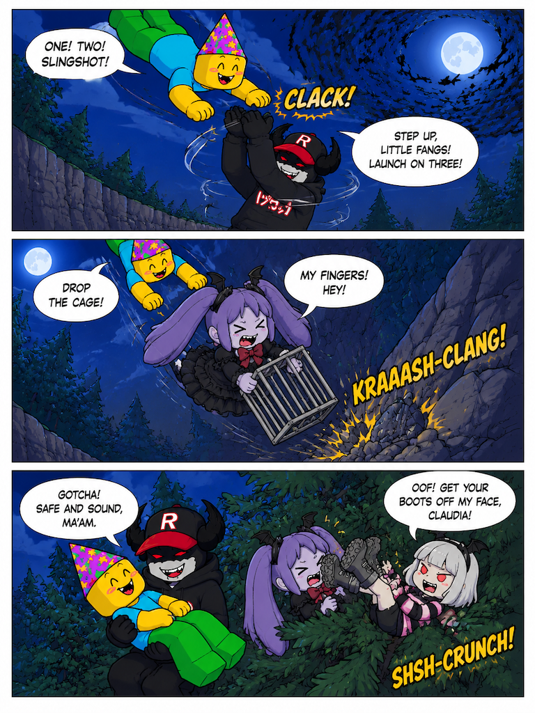Nocturnal Rescue Mission (page 3 of 4)