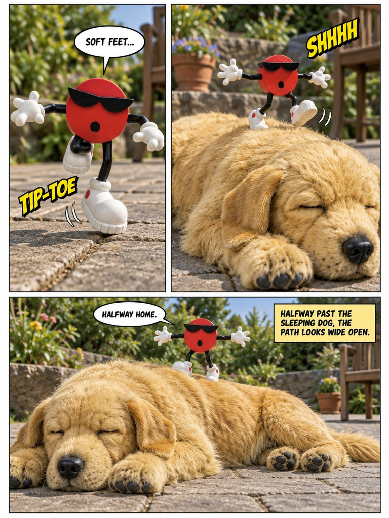 Sleeping Dog Slumber Stroll (page 2 of 4)