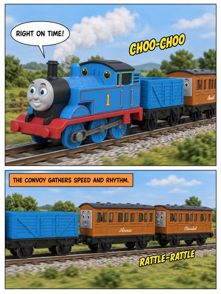 A Busy Run Down the Branch Line (page 2 of 4)