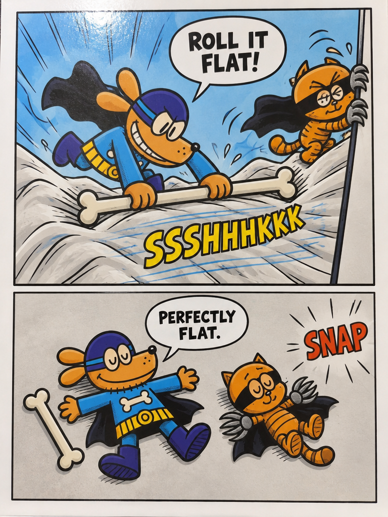 Flattening the Page (page 4 of 4)