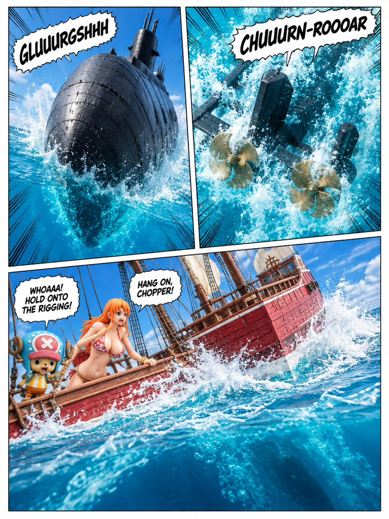 One piece Farewell Across the Deep (page 3 of 4)