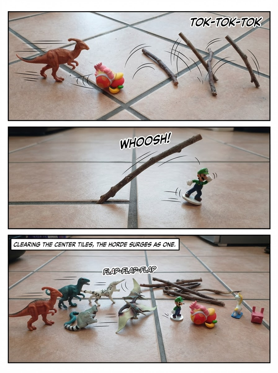 Stampede on the Tile Floor (page 2 of 4)