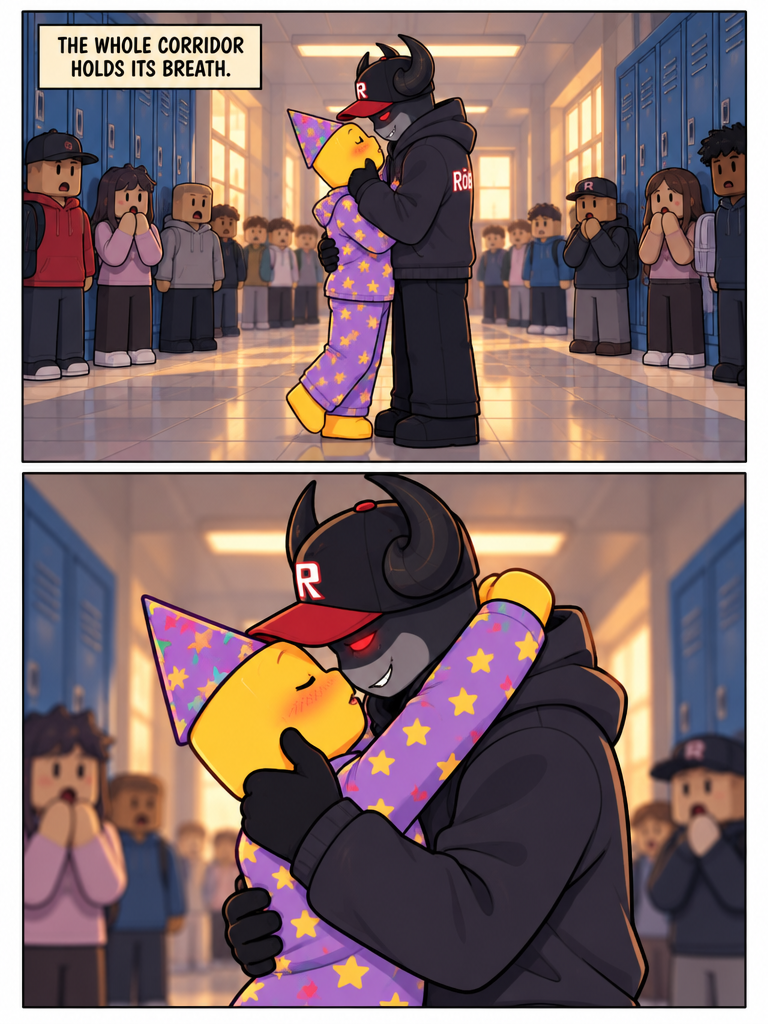 Kiss in the Hallway (page 3 of 4)