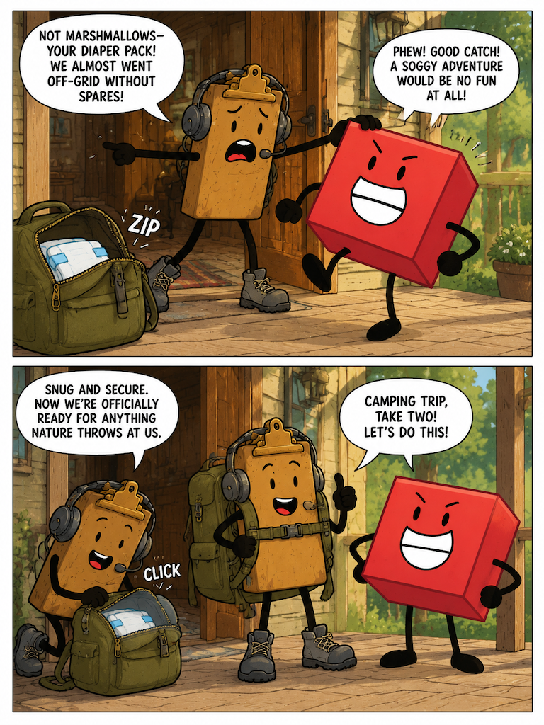 Packed and Ready for Camp (page 3 of 4)