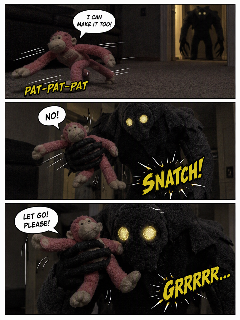 Don't Run (plushy horror story) (page 2 of 4)