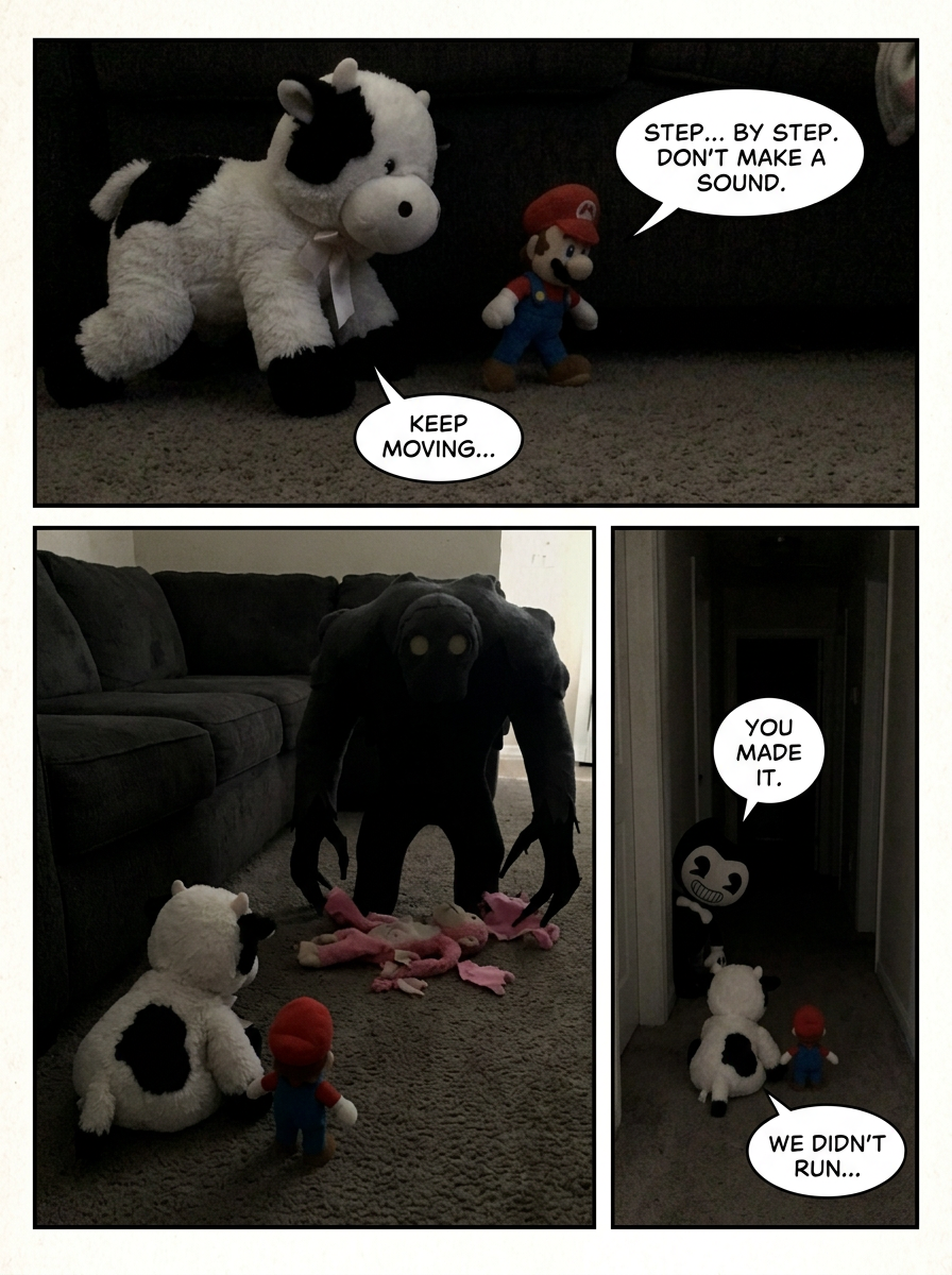 Don't Run (plushy horror story) (page 4 of 4)