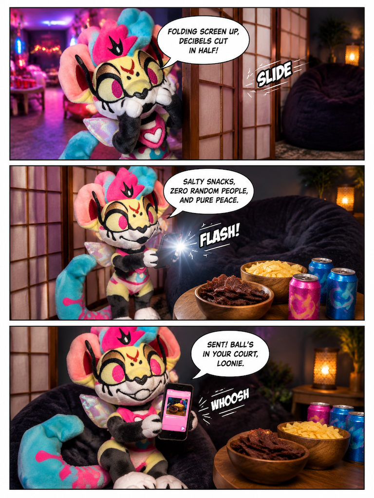 Bee's Party Invite (page 3 of 4)