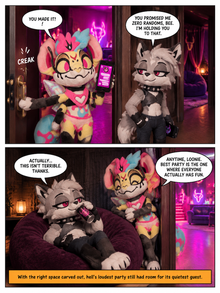 Bee's Party Invite (page 4 of 4)