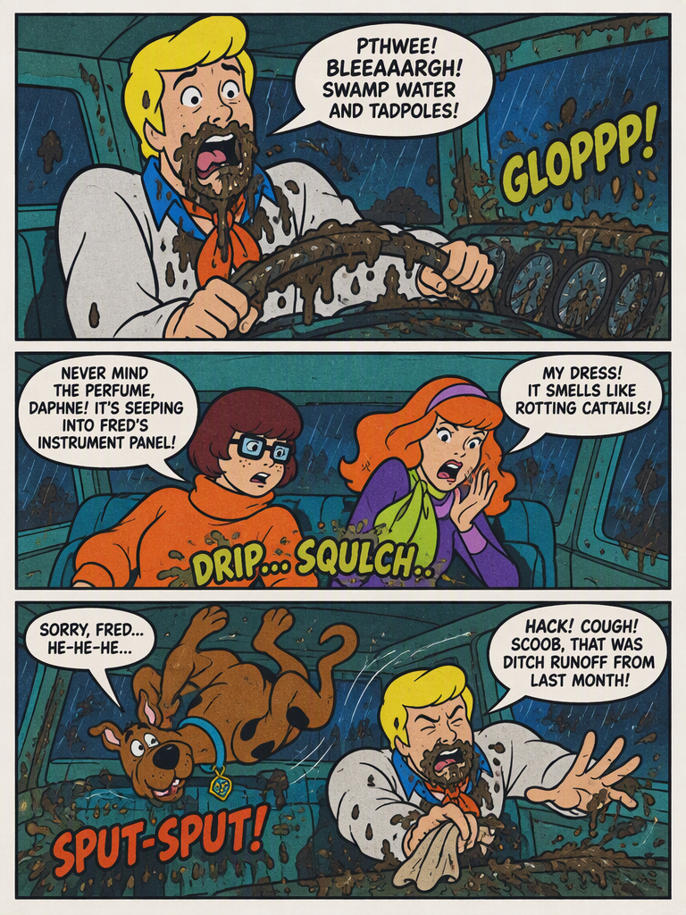Cabin Fever in the Mystery Machine (page 2 of 4)