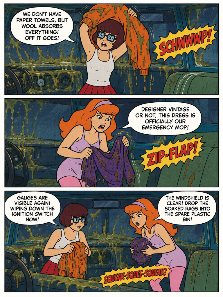 Cabin Fever in the Mystery Machine (page 3 of 4)