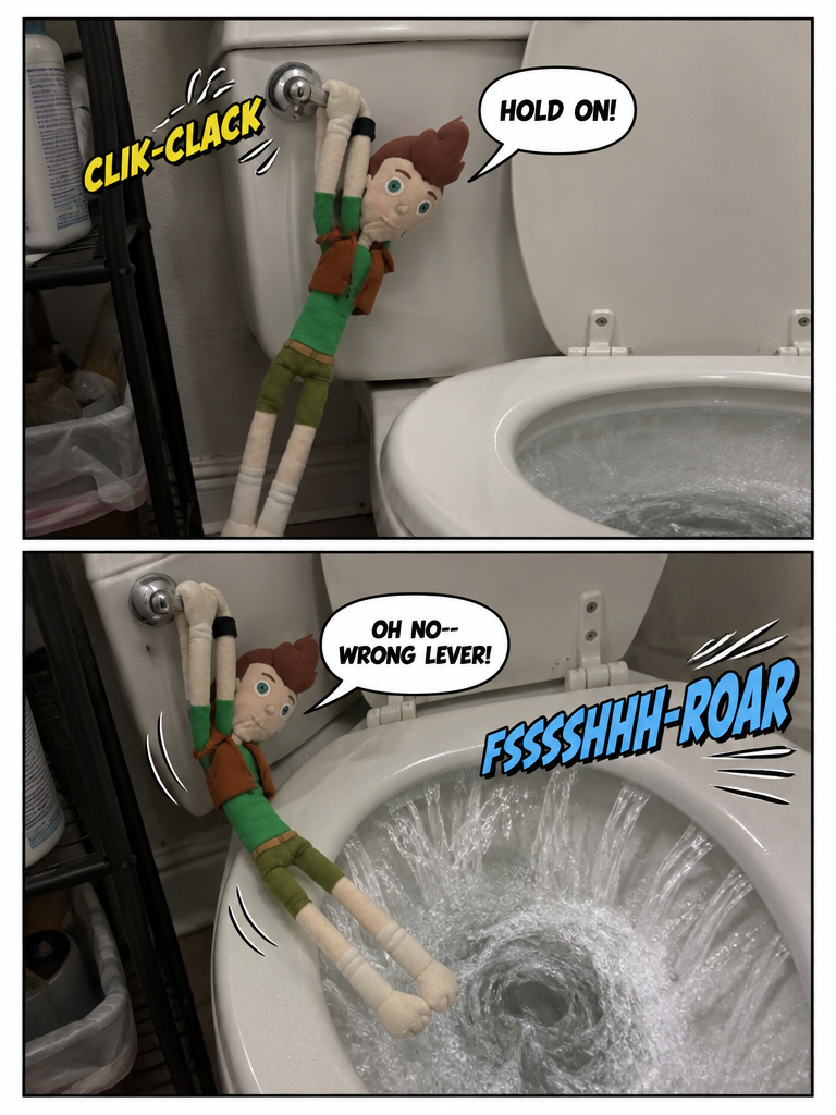 Down the Porcelain Drain (page 2 of 4)