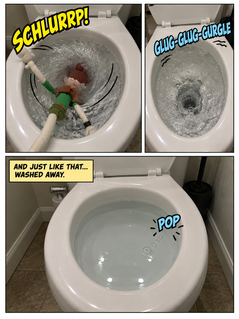 Down the Porcelain Drain (page 4 of 4)