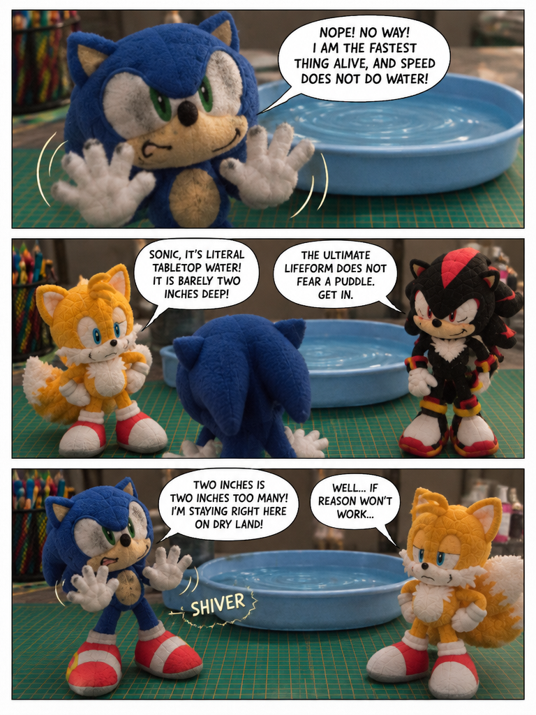 Bath Time Hesitation (page 2 of 4)