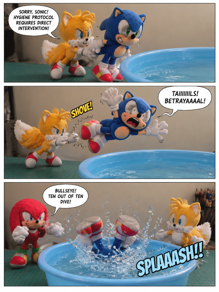 Bath Time Hesitation (page 3 of 4)