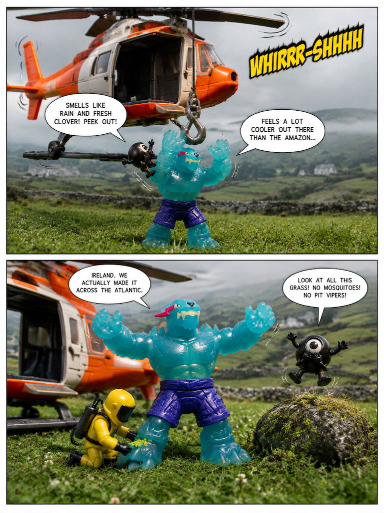 From the Amazon to the Emerald Isle (page 3 of 4)