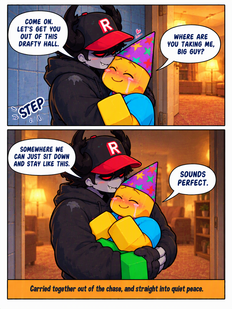 Held Tight in the Hallway (page 4 of 4)