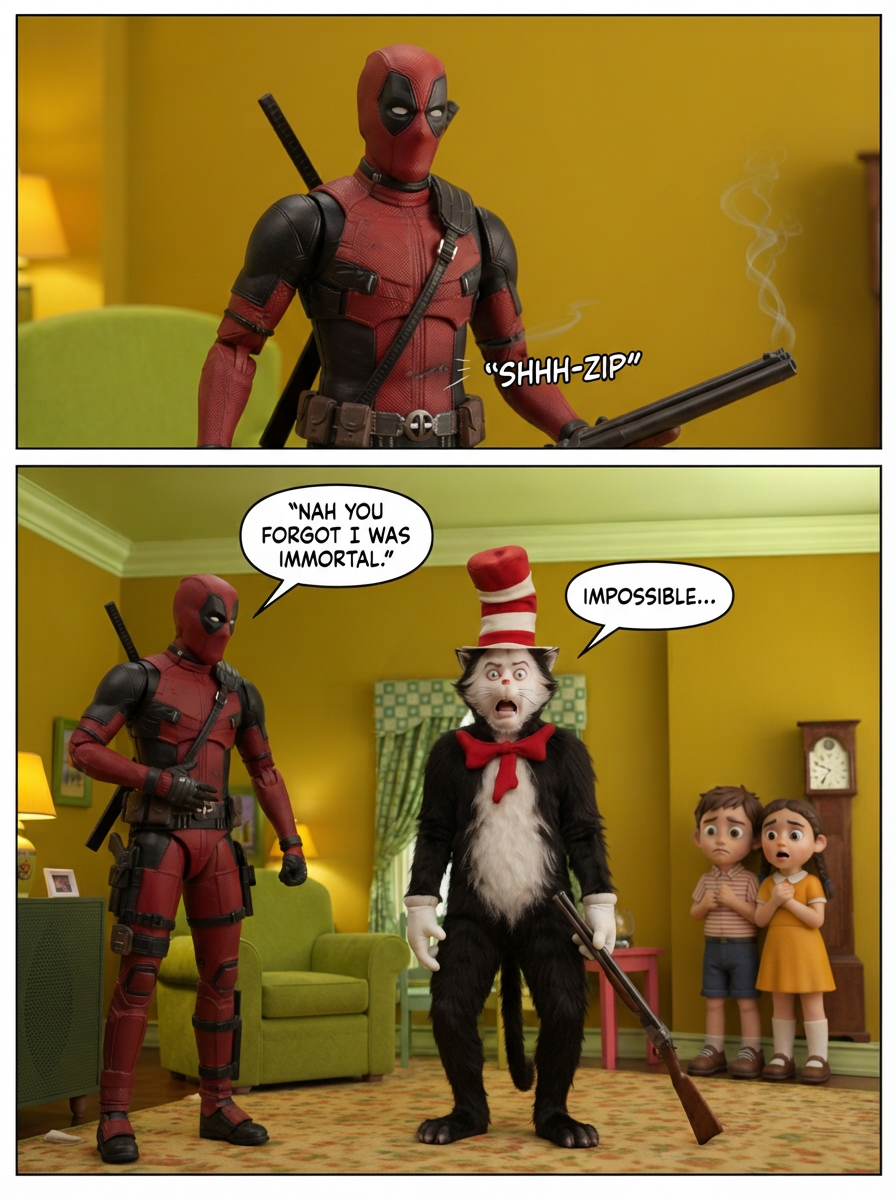 Deadpool saves the kids (page 3 of 4)