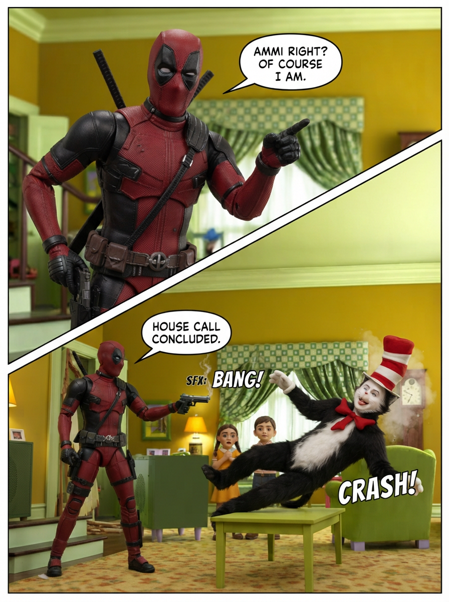 Deadpool saves the kids (page 4 of 4)