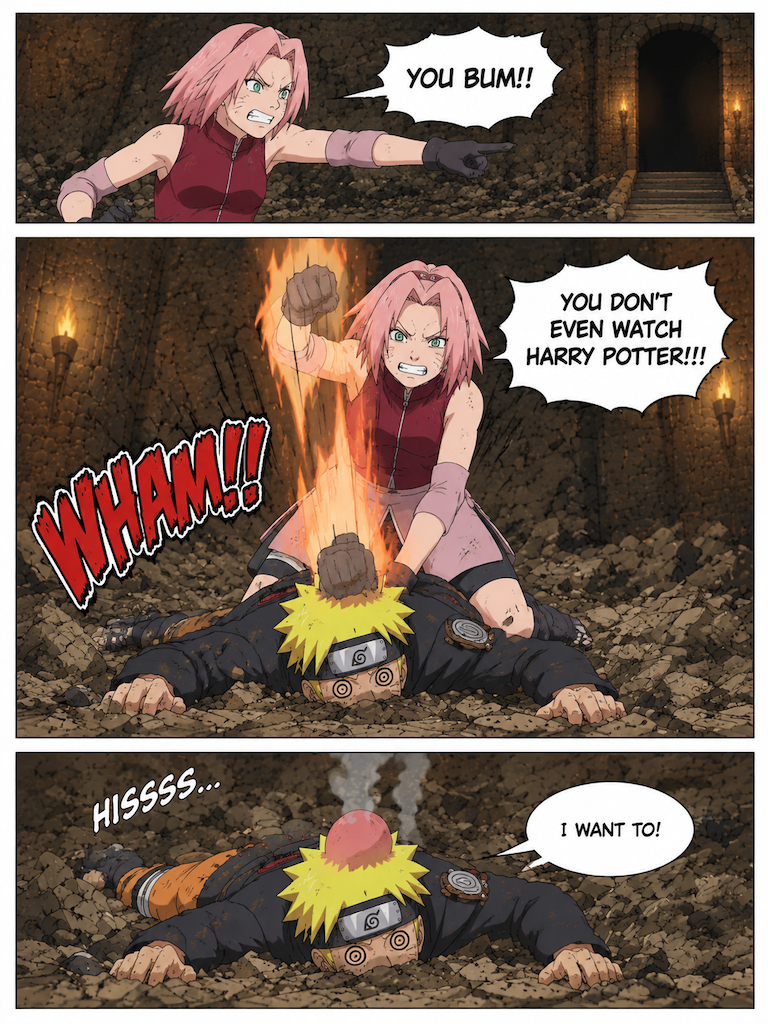 Naruto The Show Harry Potter Special (page 2 of 4)