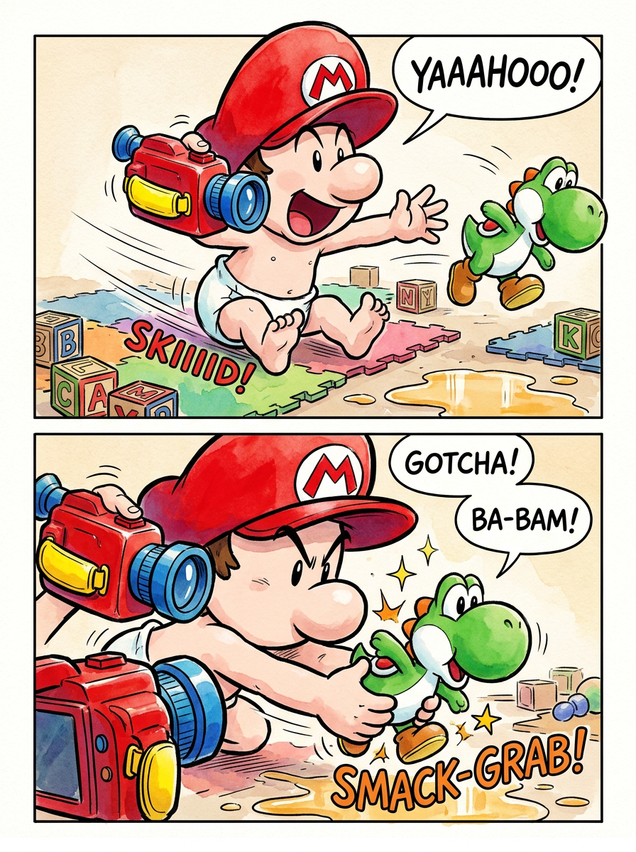 Baby Mario's Blockbuster Action Film (page 3 of 4)