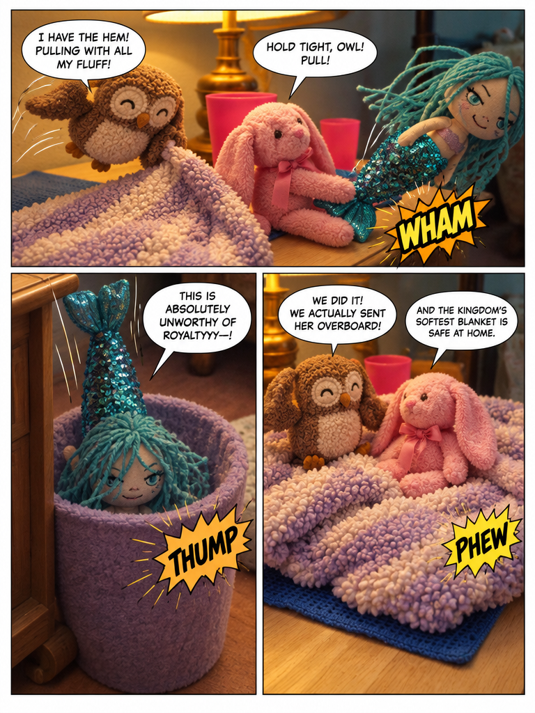 Battle for the Cozy Blanket (page 3 of 4)