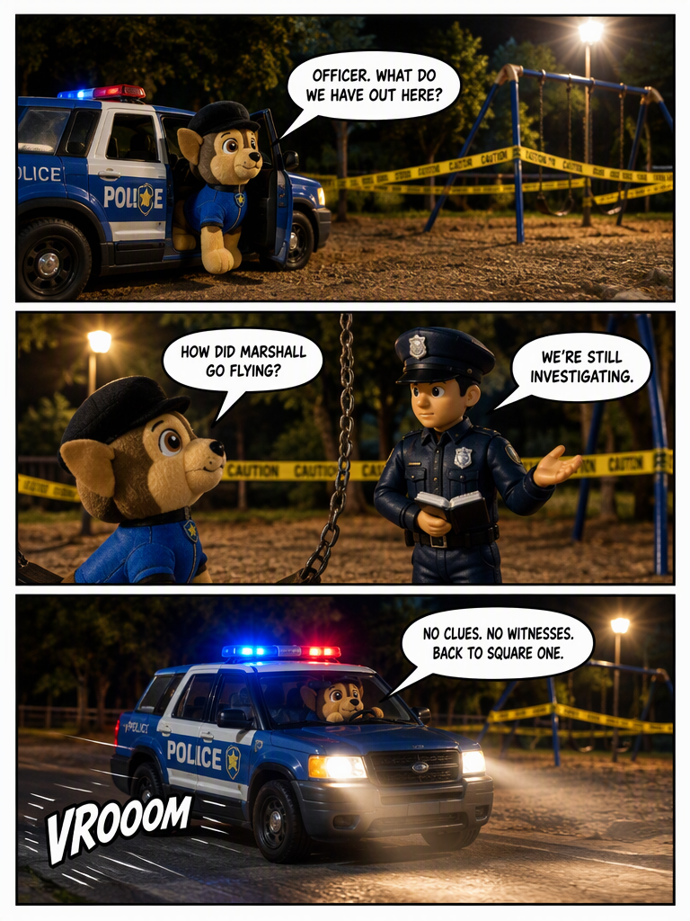 marshall and chase: The sudeen swing Situation 🐶❗️(page two) (page 2 of 4)