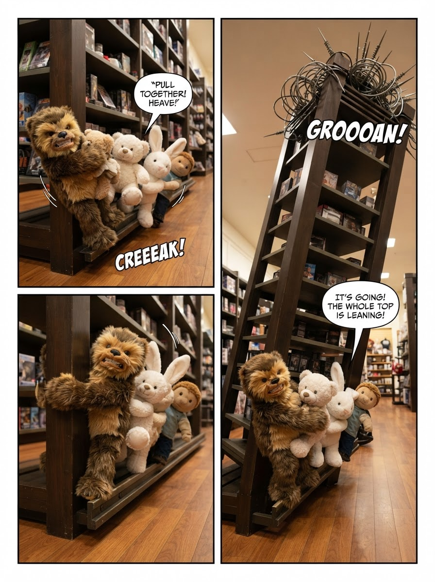 Todd, Susie, and Taz VS The Backrooms Episode 13: Avalanche in the Aisle (page 2 of 4)