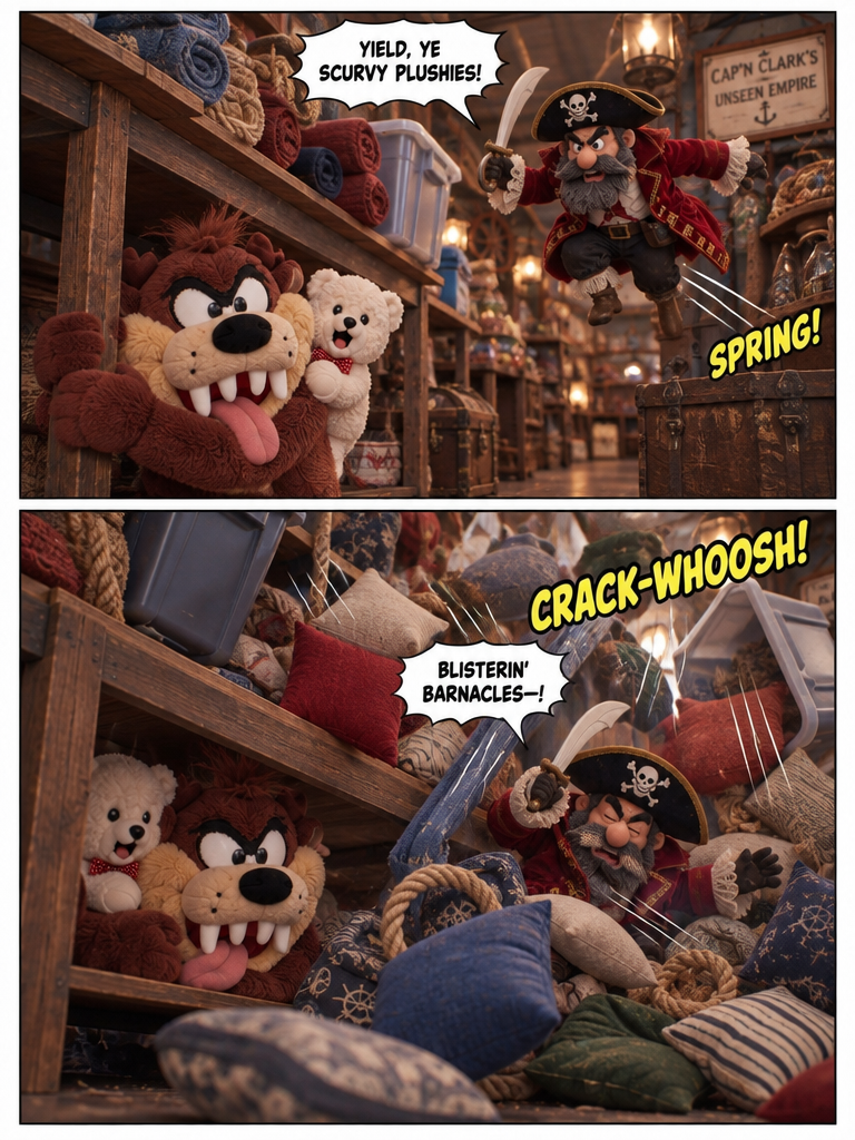 Todd, Susie, and Taz VS The Backrooms Episode 13: Avalanche in the Aisle (page 3 of 4)