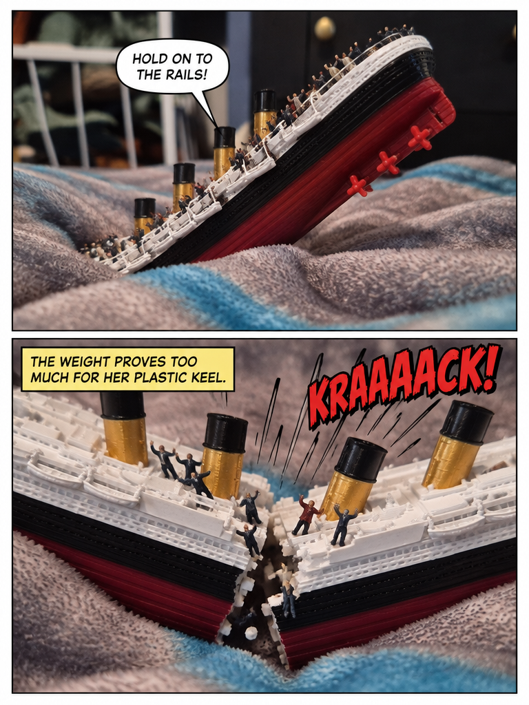 The Sinking of the Miniature Titanic (page 3 of 4)