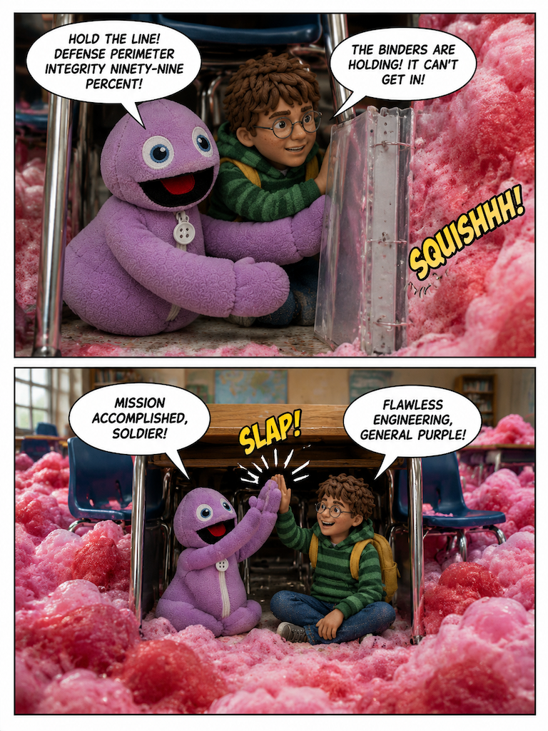 The Grand Classroom Eruption (page 3 of 4)