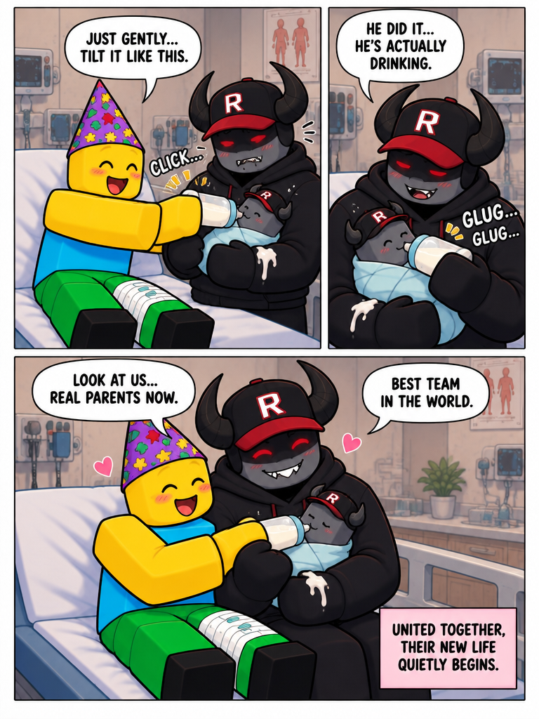 First Feeding Together (page 4 of 4)