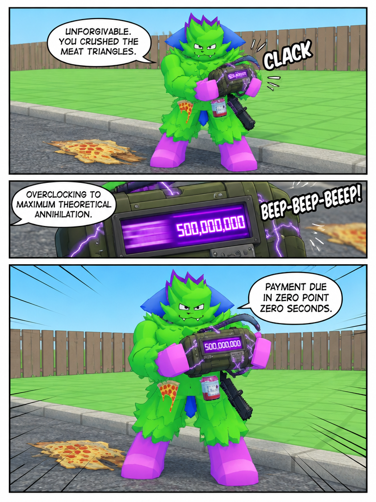 Five Hundred Million Power-he was to far so he used smth else >:) (page 2 of 4)