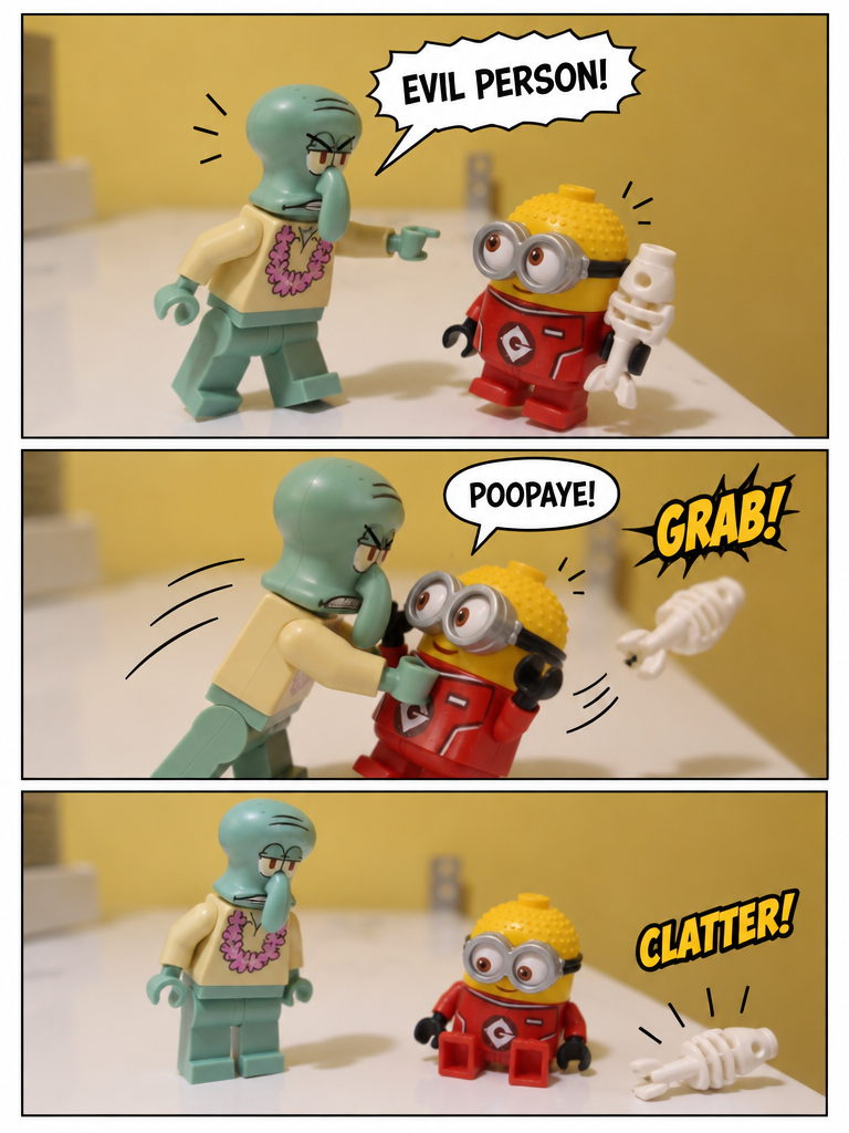 squidward VS ron origin comic (page 2 of 4)