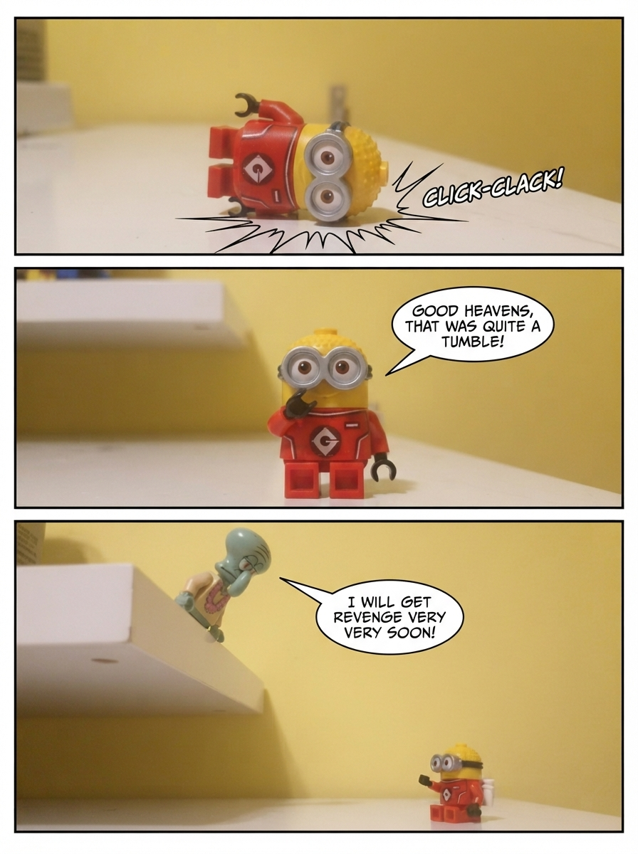 squidward VS ron origin comic (page 4 of 4)