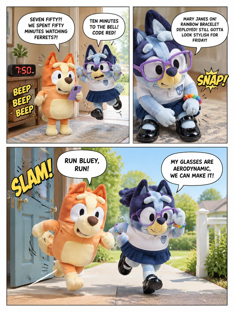 Running Late on PE Friday sorry it's not bluey (page 3 of 4)