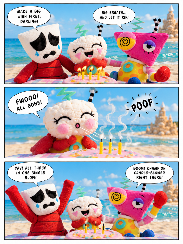 Three Candles on the Shore (page 3 of 4)
