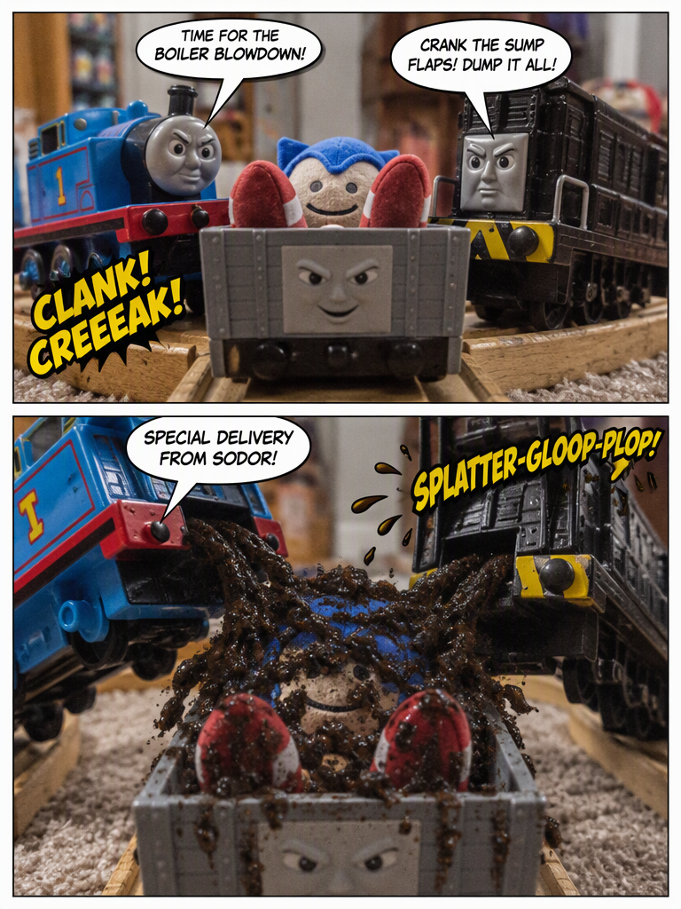 Trouble on the f****** Tracks (page 3 of 4)