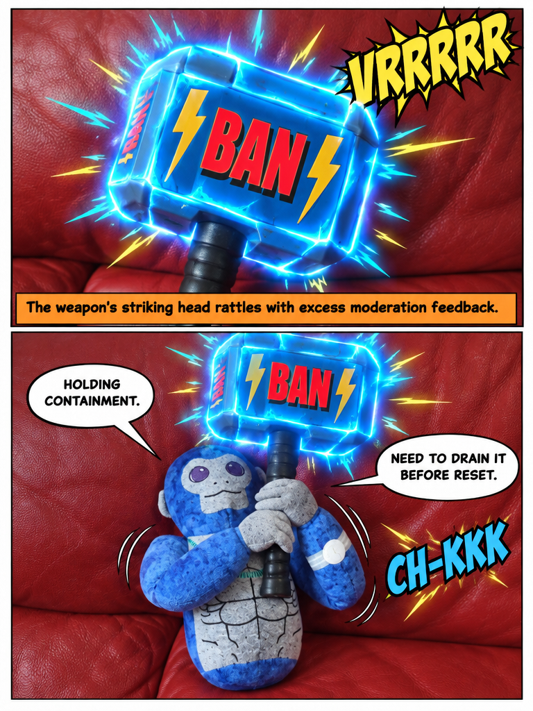 Quiet Shift on the Red Sofa (page 2 of 4)