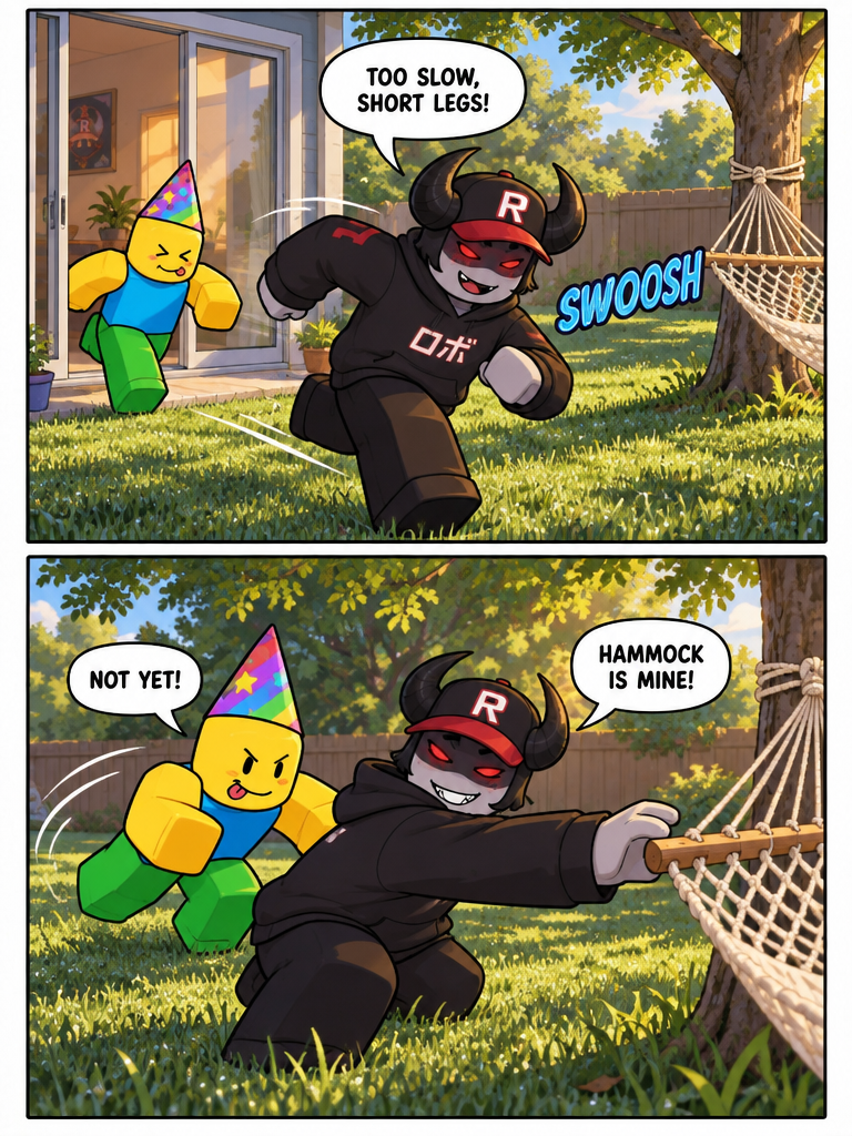 Morning Dash to the Hammock (page 2 of 4)