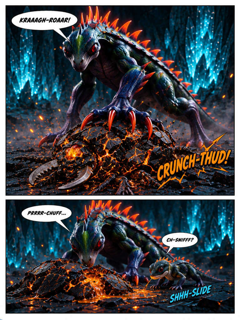 First Hunt in the Caldera (page 3 of 4)