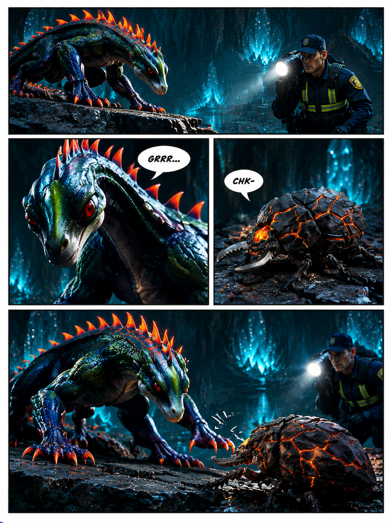 First Hunt in the Caldera (page 4 of 4)